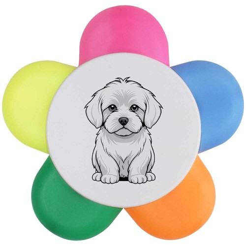 Maltese dog flower - dog',
